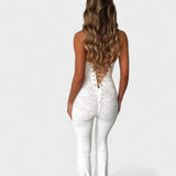 Rita - Macacão com Decote Profundo