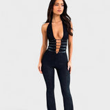 Rita - Macacão com Decote Profundo