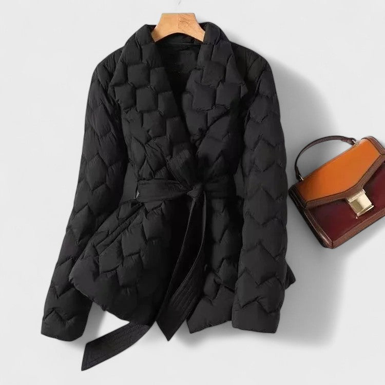 Vanessa - Casaco Elegante com Cinto