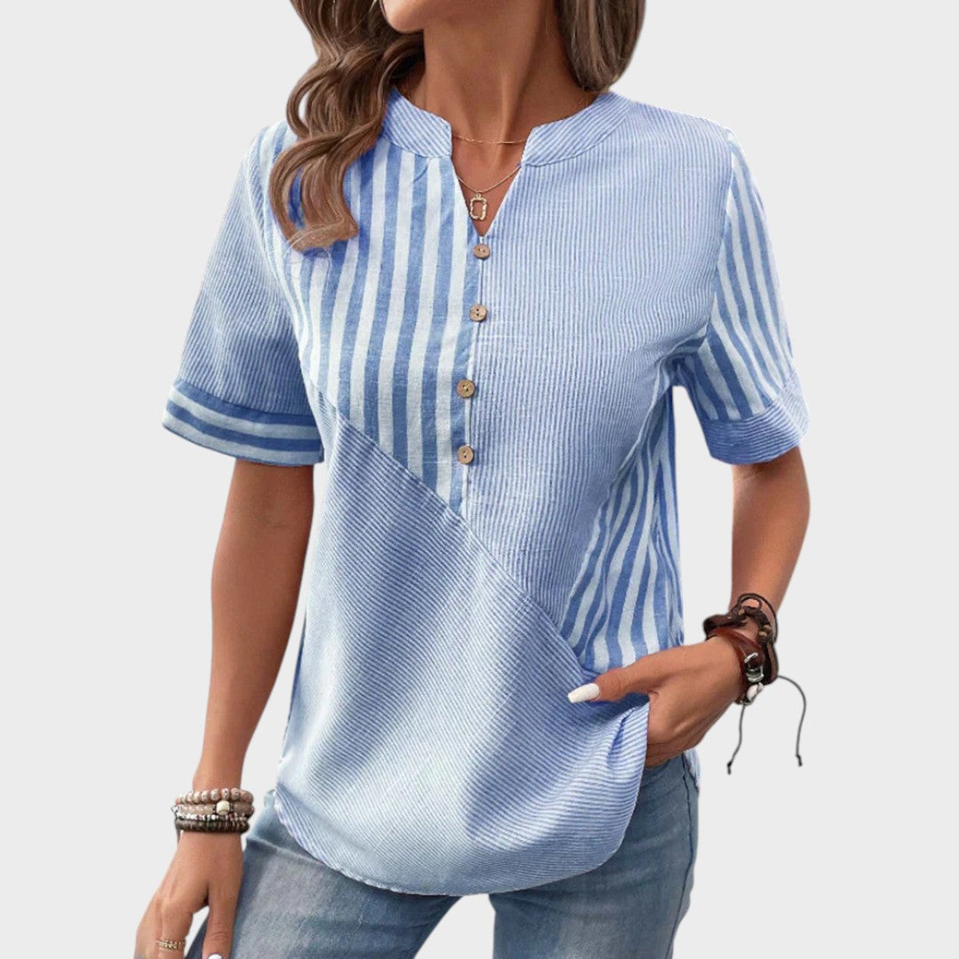 Viviana - Blusa com Riscas