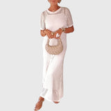 Rute - Vestido longo com recortes